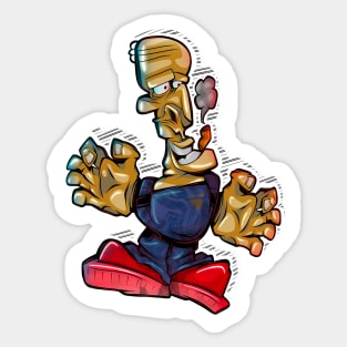 Smoking Sticker